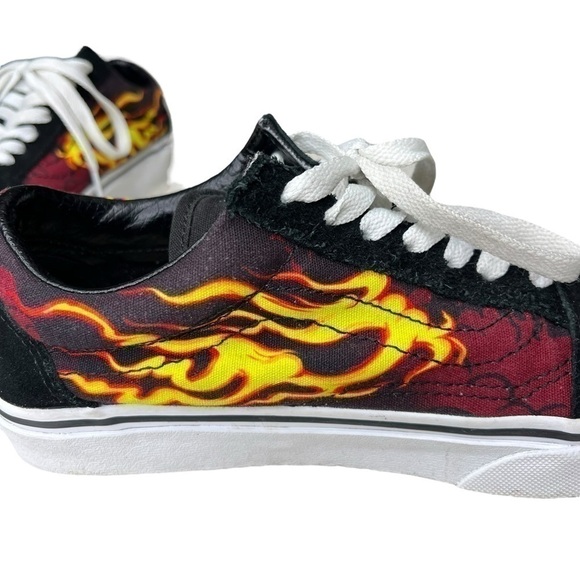 VANS Old Skool Flaming Samurai gum rubber sole Shoes Men’s Sz 4.5 #508731 - Picture 8 of 9
